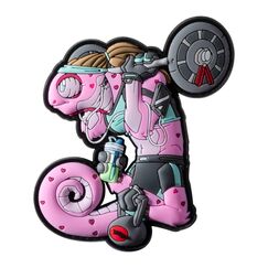 Патч CHAMELEON FIT GIRL