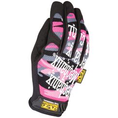 Перчатки Mechanix Wear Original Womens, цвет Pink Camo