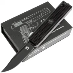 Автоматический нож Steelclaw TT-2 Black сталь D2, рукоять G10/алюминий