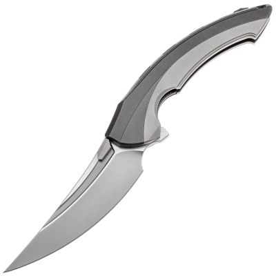 Нож Rike Knife Lamella сталь M390 рукоять Grey Ti	