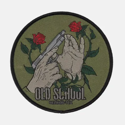 Старая школьная нашивка (Old School Patch) | Helikon-Tex