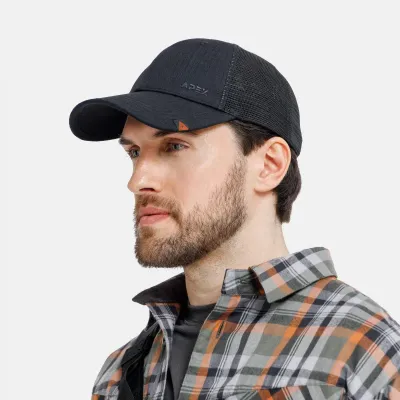 Бейсболка Logo 3D APEX, цвет Black