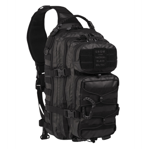 Рюкзак однолямочный  ASSAULT  LG Mil-Tec, цвет Tactical Black