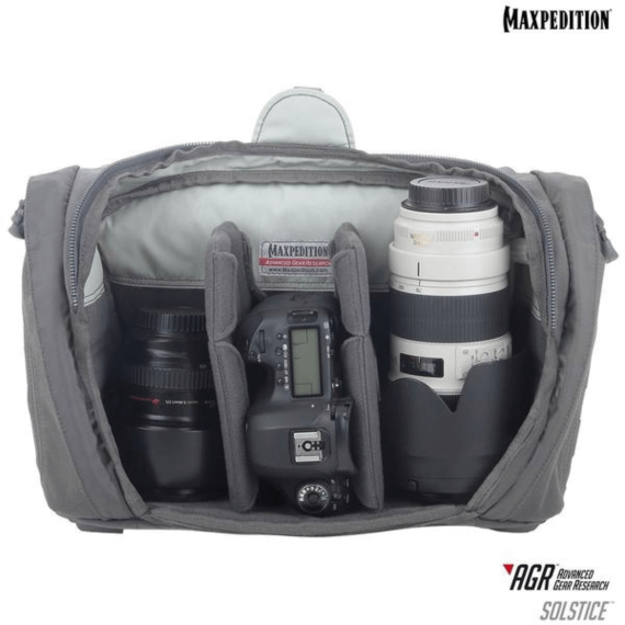 Сумка плечевая Maxpedition Solstice CCW Camera Bag 13.5L Black