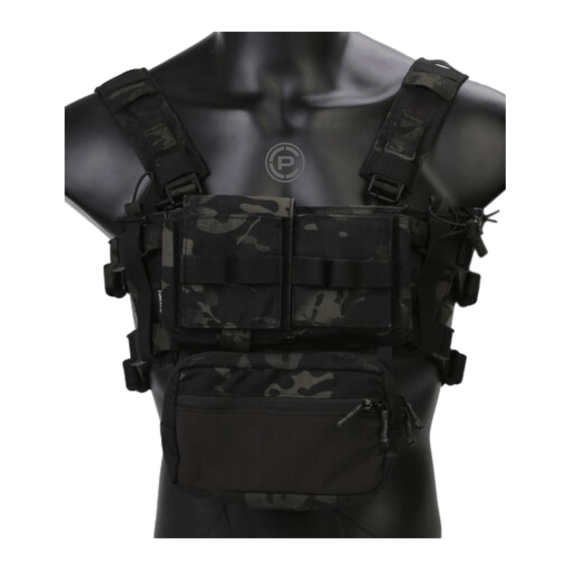 Разгрузка Emersongear Micro Fight Chissis MK3, цвет MCBK