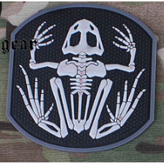 Патч Frog Skeleton PVC EmersonGear-1