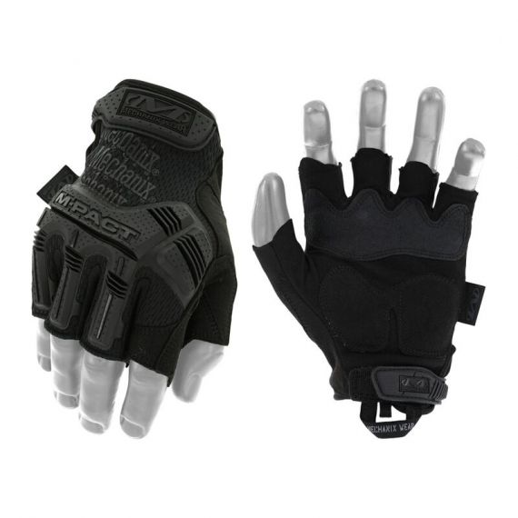 Перчатки M-Pact Fingerless, цвет Black