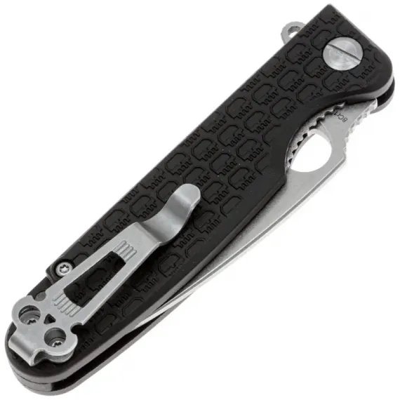 Складной нож Daggerr Piranha DL stonewash сталь 8Cr14MoV, рукоять Black FRN