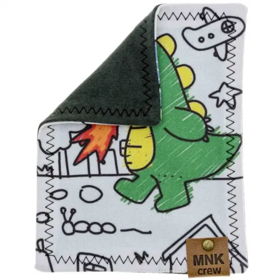 Хэнк мини (платок) MonkeyCREW Dino 13х16см