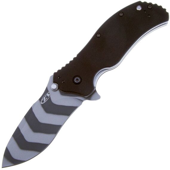 Складной нож ZT 0350TS Tiger Stripe сталь S30V, рукоять G10