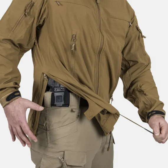 Софтшелл-куртка Cougar QSA + HID с ветрозащитой (Cougar QSA + HID Jacket - Soft Shell Windblocker) | Helikon-Tex