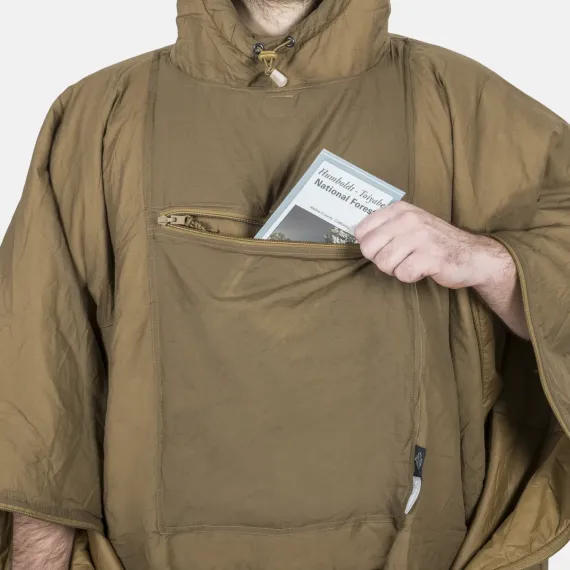 Пончо Swagman Roll из ткани Windpack Nylon (Swagman Roll Poncho - Windpack Nylon) | Helikon-Tex