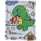 Хэнк мини (платок) MonkeyCREW Dino 13х16см