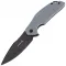 Складной нож Mr.Blade Wyvern blackwash сталь AUS-8, рукоять Grey FRN
