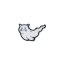 Патч Ghost Cat White