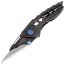 Складной нож Rike Knife Alien 1 сталь M390, рукоять Black Ti