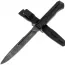 Тактический нож Mr.Blade Leshiy blackwash сталь AUS-8, рукоять Black Elastron