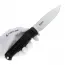 Тактический нож Kizlyar Supreme Sturm сталь AUS-8 Stonewash, рукоять Black G10
