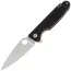 Складной нож Daggerr Piranha DL stonewash сталь 8Cr14MoV, рукоять Black FRN