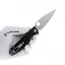 Складной нож Daggerr Piranha DL stonewash сталь 8Cr14MoV, рукоять Black FRN