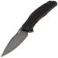 Складной нож 0357BW blackwash сталь S45VN, рукоять G10